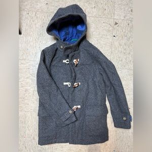 Mini Boden Wool hooded Jacket